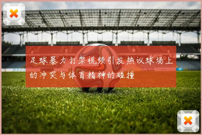 足球暴力打架视频引发热议球场上的冲突与体育精神的碰撞